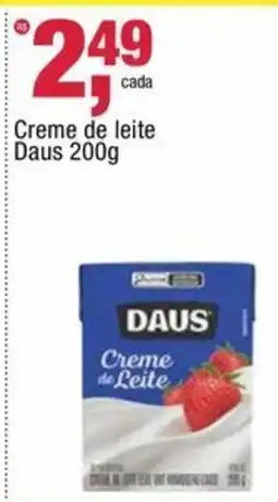 Frangolândia Creme de leite daus oferta