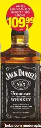Frangolândia Whisky americado jack daniel's 1 litro sabores oferta