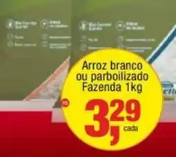 Frangolândia Arroz branco ou parboilizado fazenda 1kg oferta