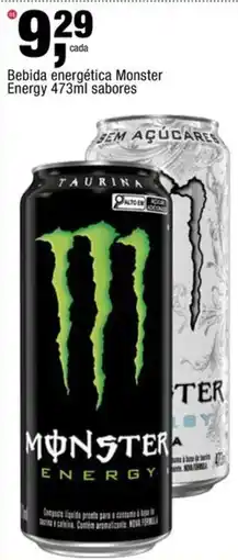 Frangolândia Bebida energética Monster Energy oferta
