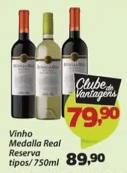 Confiança Supermercados Vinho Medalla Real Reserva oferta