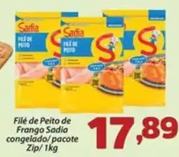 Confiança Supermercados Filé de peito de frango sadia oferta
