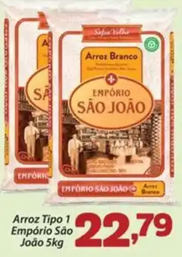 Confiança Supermercados Arroz Tipo 1 Empório São João oferta