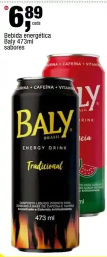 Frangolândia Bebida energética Baly sabores oferta