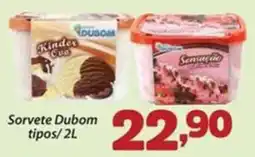 Confiança Supermercados Sorvete dubom tipos oferta
