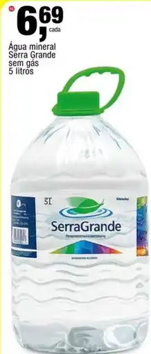 Frangolândia Água mineral Serra Grande sem gás oferta