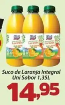Confiança Supermercados Suco de Laranja Integral Uni Sabor oferta