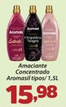 Confiança Supermercados Amaciante concentrado aromasil tipos oferta