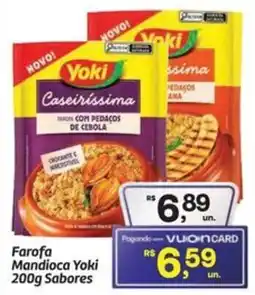 Fort Atacadista Farofa mandioca yoki sabores oferta