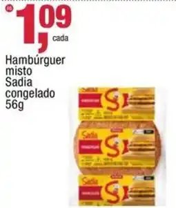 Frangolândia Hambúrguer misto Sadia oferta