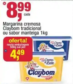 Frangolândia Margarina cremosa claybom tradicional oferta