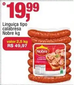 Frangolândia Linguiça tipo calabresa nobre oferta