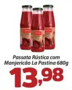 Confiança Supermercados Passata Rústica com Manjerição La Pastina oferta