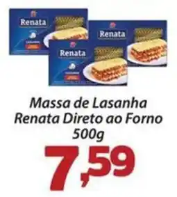 Confiança Supermercados Massa de Lasanha Renata Direto ao Forno oferta