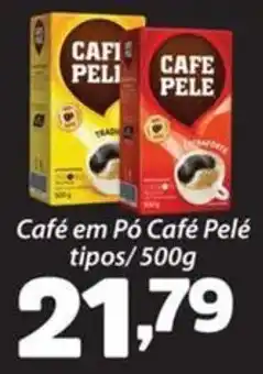 Confiança Supermercados Café em Pó Café Pelé oferta