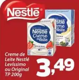 Confiança Supermercados Creme de Leite Nestlé Levissimo ou Original oferta