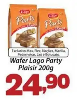 Confiança Supermercados Wafer Lago Party Plaisir oferta