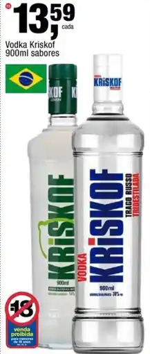 Frangolândia Vodka kriskof sabores oferta