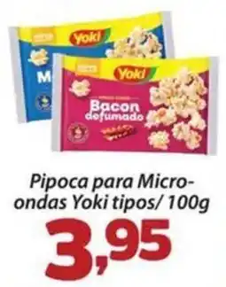 Confiança Supermercados Pipoca para Micro-ondas Yoki tipos oferta