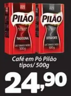 Confiança Supermercados Café em Pó Pilão oferta
