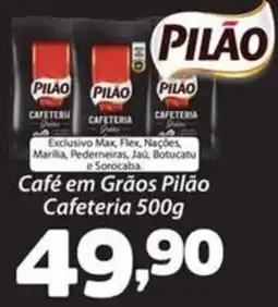 Confiança Supermercados Café em Grãos Pilão Cafeteria oferta