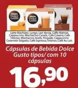 Confiança Supermercados Cápsulas de bebida dolce oferta