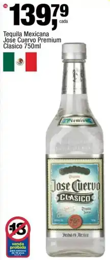 Frangolândia Tequila Mexicana Jose Cuervo Premium Clasico oferta