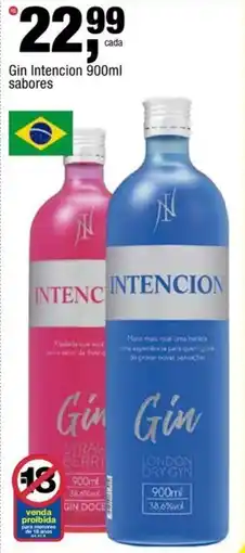Frangolândia Gin Intencion sabores oferta