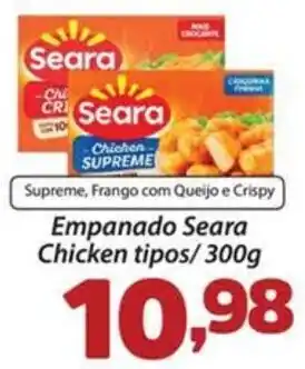 Confiança Supermercados Empanado seara chicken tipos oferta