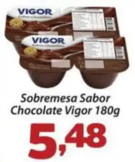 Confiança Supermercados Sobremesa sabor chocolate vigor oferta
