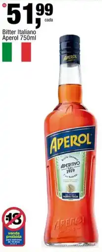 Frangolândia Bitter Italiano Aperol oferta