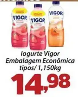 Confiança Supermercados logurte vigor embalagem econômica tipos oferta