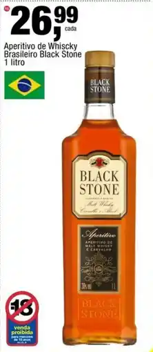 Frangolândia Aperitivo de Whisky Black Stone oferta
