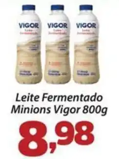 Confiança Supermercados Leite fermentado minions vigor oferta