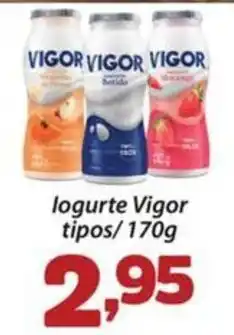 Confiança Supermercados logurte vigor tipos oferta