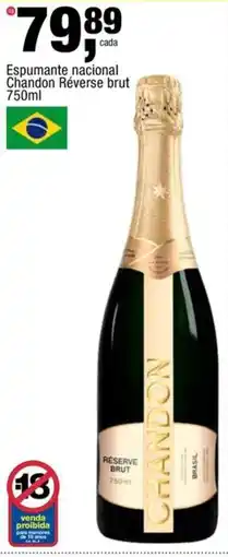 Frangolândia Espumante nacional chandon réverse brut oferta