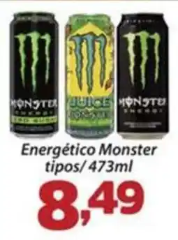 Confiança Supermercados Energético Monster oferta