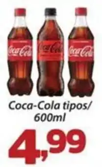 Confiança Supermercados coca-cola tipos oferta