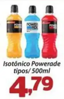Confiança Supermercados Isotônico powerade oferta