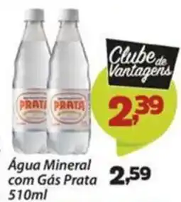 Confiança Supermercados Água Mineral com Gás Prata oferta