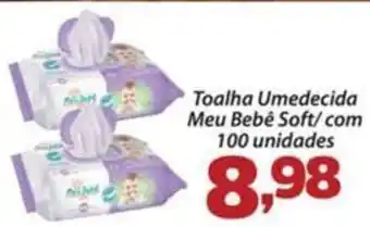 Confiança Supermercados Toalha Umedecida Meu Bebê Soft oferta