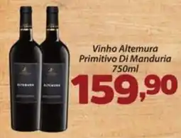 Confiança Supermercados Vinho Altemura Primitivo Di Manduria oferta