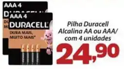 Confiança Supermercados Pilha duracell alcalina aa ou aaa oferta