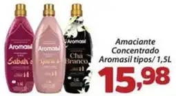 Confiança Supermercados Amaciantes aromasil tipos oferta