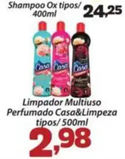 Confiança Supermercados Shampoo Ox tipos oferta