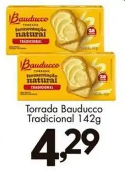 Confiança Supermercados Torrada bauducco tradicional oferta