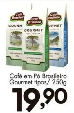 Confiança Supermercados Café em Pó Brasileiro Gourmet tipos oferta