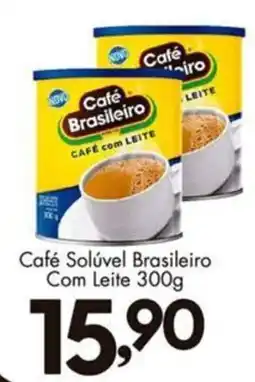 Confiança Supermercados Café Solúvel Brasileiro Com Leite oferta