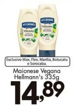 Confiança Supermercados Maionese vegana hellmann's oferta