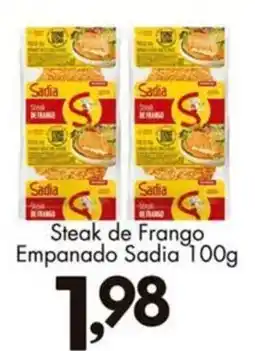 Confiança Supermercados Steak de frango oferta